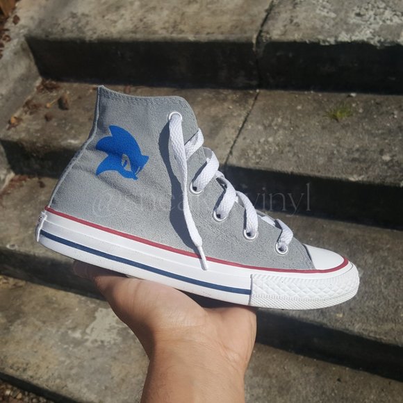 Sonic The Hedgehog Converse Chuck Taylor Custom NWT